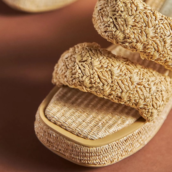 FARM Rio Raffia Platform Sandal - Picture 3 of 14